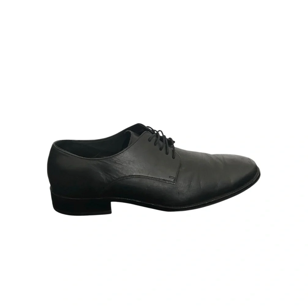 Cole Haan Mens Leather Oxford Dress Shoes C4119 Black Lace Up Size 12